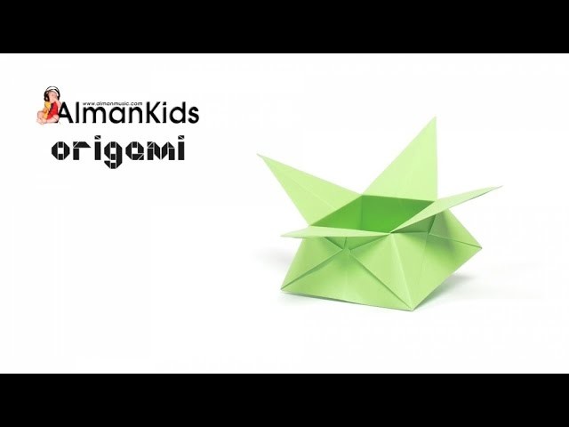 AlmanKids Origami | Scatolina di Carta | Cajita de Papel | Paper Box