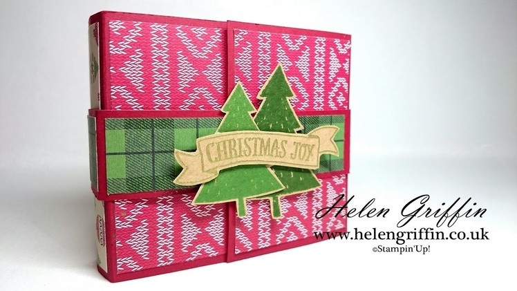 Decorating The Christmas Paper Bag Mini Album Tutorial