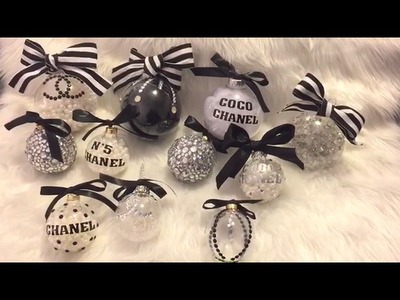 DIY Chanel Christmas Ornaments "show & tell(6th Series)