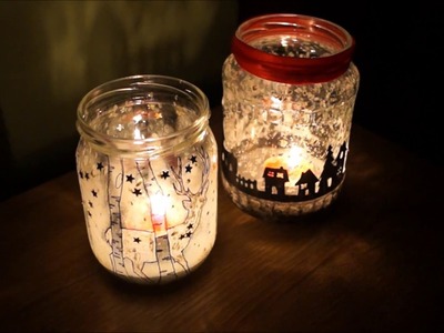 DIY Christmas Candle Jars  | MiA 