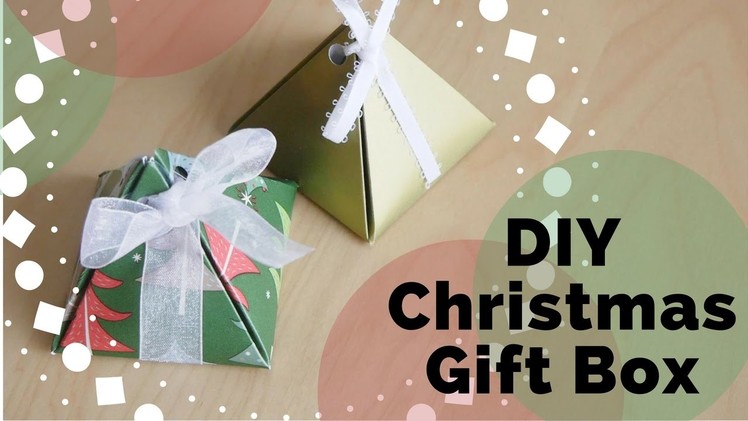 DIY : Christmas Gift Box