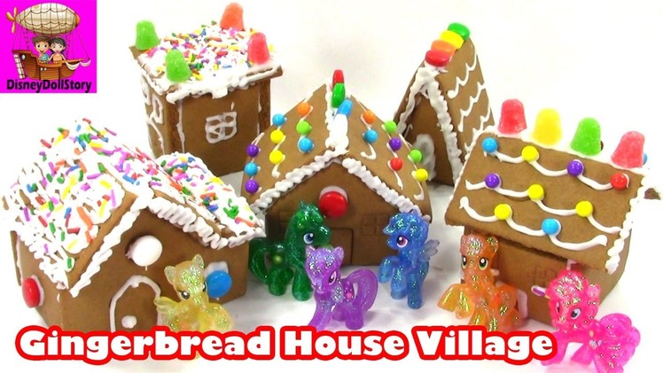 DIY Christmas Gingerbread House with My Little Pony