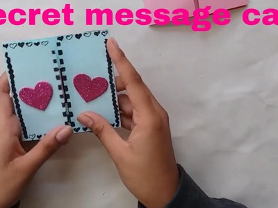 DIY- Secret message card