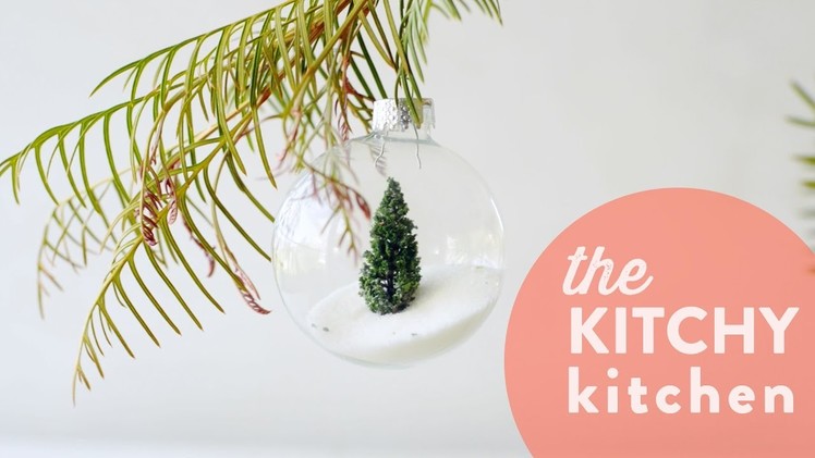 DIY Terrarium Ornaments. The Kitchy Kitchen