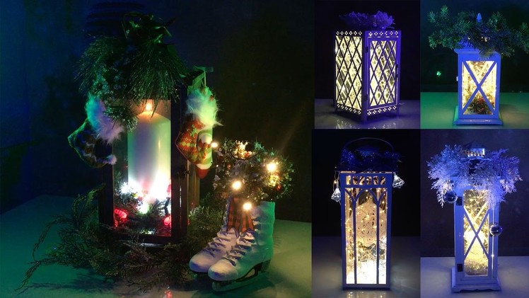 DIY: Trendy Candle Lamps for Christmas and New Year