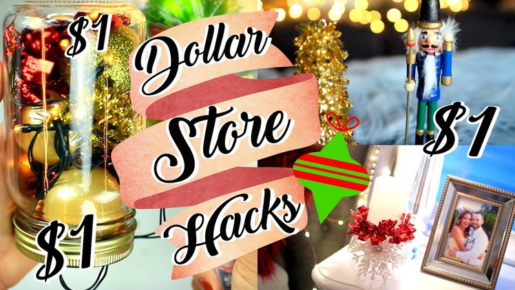 Dollar Store DIY Hacks CHRISTMAS DECOR $1!!! | Belinda Selene