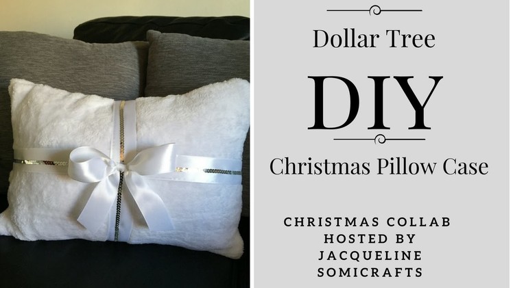 Dollar Tree DIY Christmas Pillow Collaboration