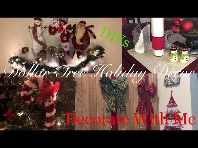 Dollar Tree Holiday Decor | Christmas Decor DIY Video