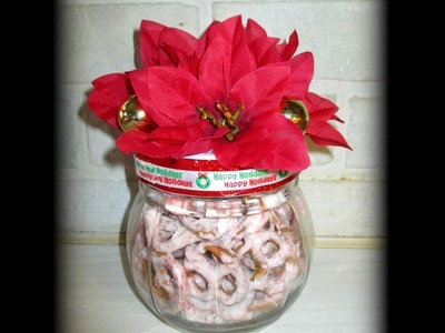 DollarTree DiY: Christmas Candy Jar