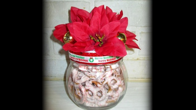 DollarTree DiY: Christmas Candy Jar