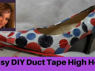 Easy DIY Duct Tape High Heel