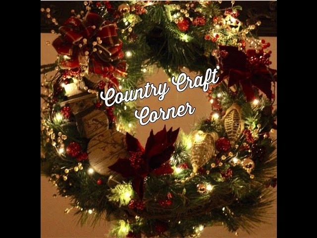 Grapevine Christmas Wreath - Christmas Voice-Over Series Episode #2