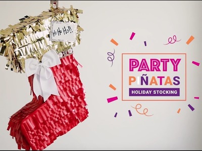 Party Piñatas: DIY Holiday Stocking Piña | CBC Life