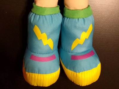 Tutorial: Custom Stormy Boot Switch from the Rainbow Brite line