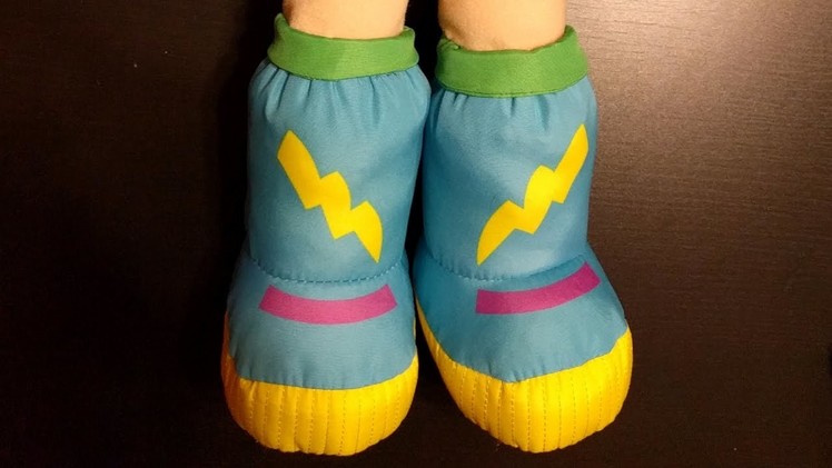 Tutorial: Custom Stormy Boot Switch from the Rainbow Brite line