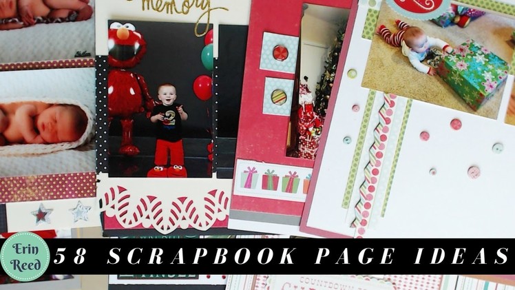 58 Baby & Boy Scrapbook Page Ideas