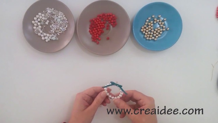Decorazione di perline - Beads Decoration - Tutorial DIY di Creaidee