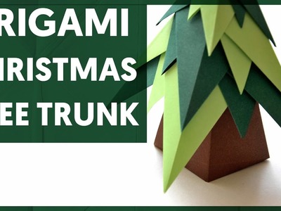 [DIAGRAM] Origami Christmas Tree Trunk (Mr Nobuyoshi Enomoto)