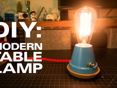 DIY. A Modern Table Lamp