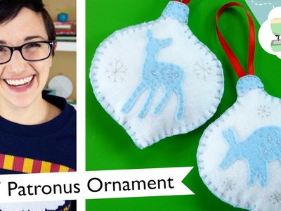 DIY Custom Patronus Ornament - Harry Potter Christmas Decoration | @laurenfairwx