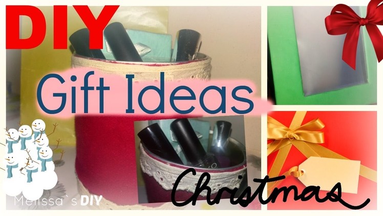 DIY Gift Ideas for CHRISTMAS 2016 | Melissa`s DIY