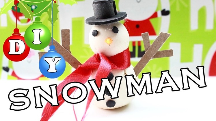 DIY - Miniature Snowman!
