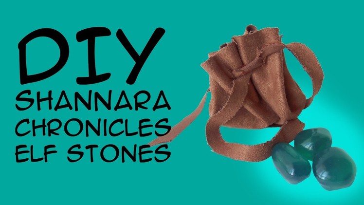 DIY Shannara Chronicles Costume Elf Stones: Crafty McFangirl Tutorial