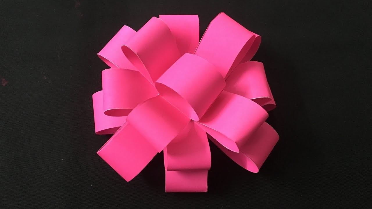 DIY: Easy Paper Gift Bows – Pipsticks