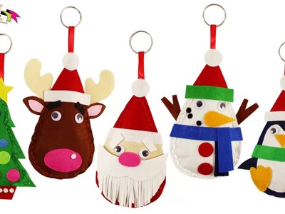 Felt Craft   Merry Christmas Santa Plushie Easy Sewing Fun