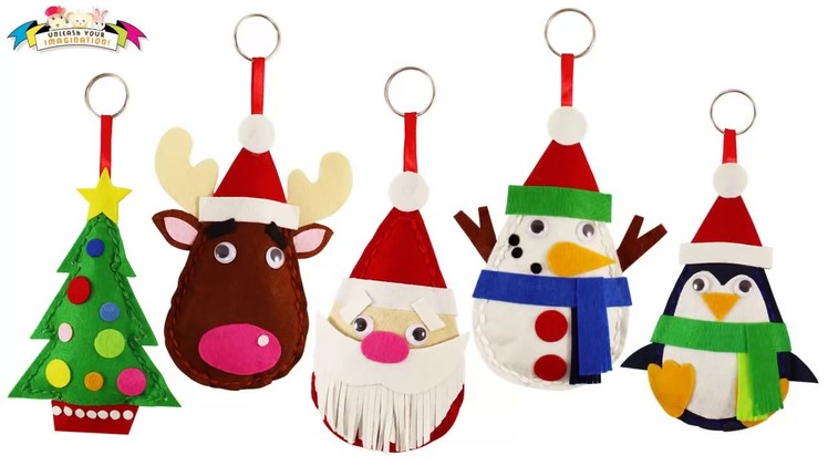 Felt Craft   Merry Christmas Santa Plushie Easy Sewing Fun