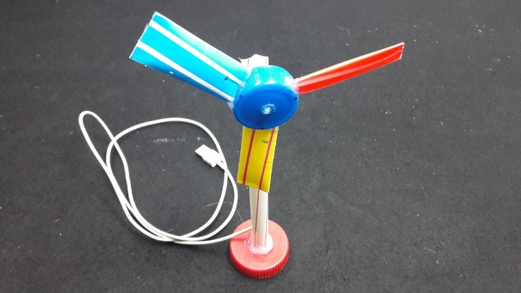 How to Make a USB Fan Easy Way - DIY Fan From Dringking Straw