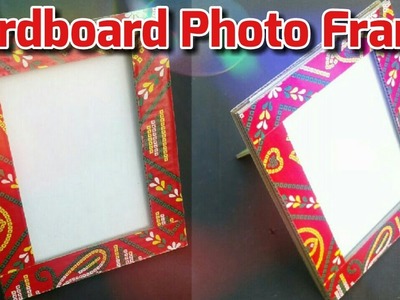 How To Make DIY Cardboard Photo Frame At Home