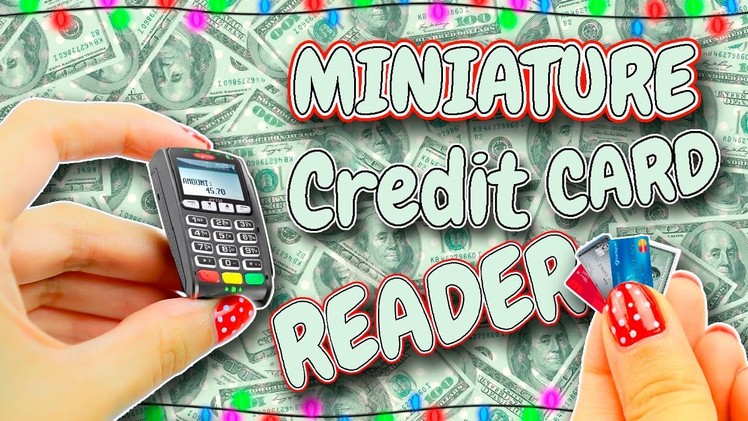 Miniature Credit Card Reader DIY | LPS | Dollhouse Tutorial | Mini Dolls