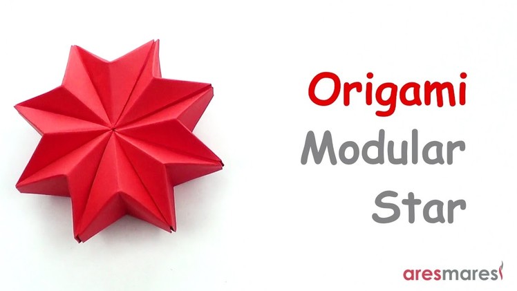 Origami Puffy Star (easy - modular)