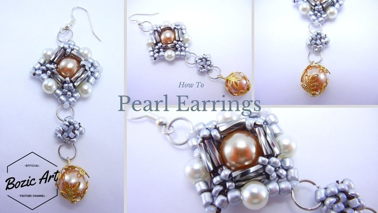 Pearl Earrings | Beading Tutorial