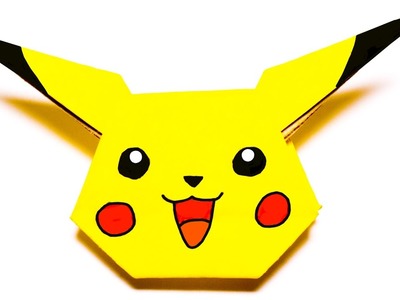 Pokemon Pikachu. Easy Origami Tutorial