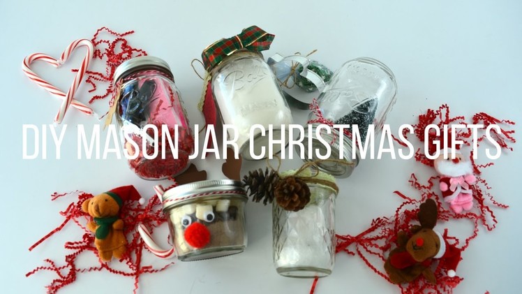Watch Me Craft | 5 DIY Mason Jar Christmas Gifts