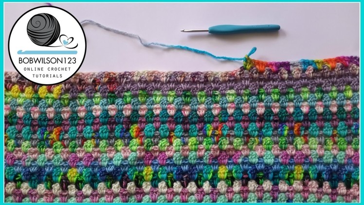 Crochet Scraptastic granny tutorial Part 1 of 2