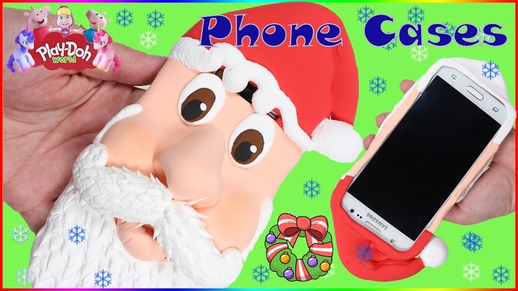 DIY Christmas Santa Claus Phone Case - How To Make Cute Santa Claus Phone Case For Crhistmas
