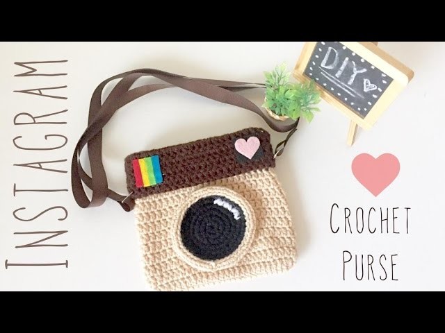 DIY Crochet Instagram Purse - Amigurumi Tutorial