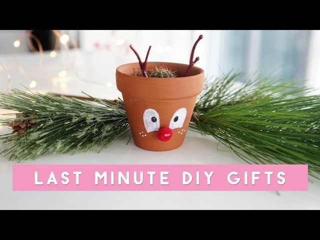 ✂ DIY Last Minute Holiday Gifts & GIVEAWAY!