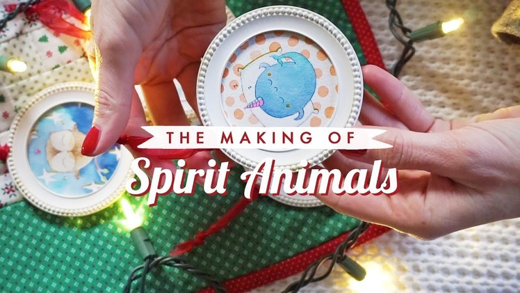 DIY VLOG | How to Make x Spirit Animal Ornaments!
