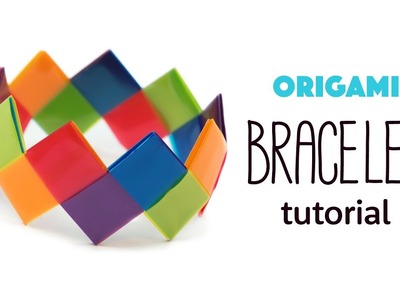 Easy Origami Bracelet Tutorial ♥︎ DIY ♥︎ Paper Kawaii