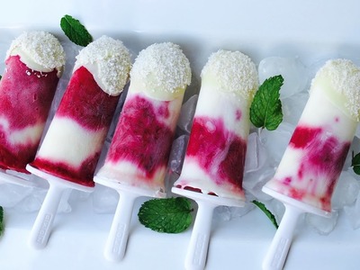 Easy recipe: How to make berry yoghurt popsicles