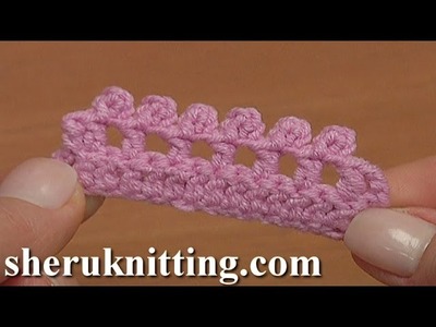 How to Crochet 3 Chain Picot  Tutorial 42 Part 5 of 26 Crochet For Beginners