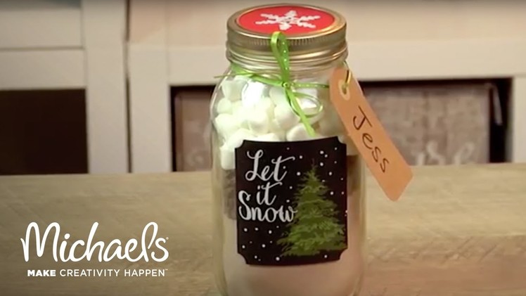 How to Make a Mason Jar Hot Cocoa Gift | DIY Holiday | Michaels