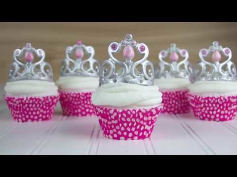 How To Make A Princess Crown Cupcake Topper – Easy Steps To Creating a Gumpaste Tiara Cupcake Topper