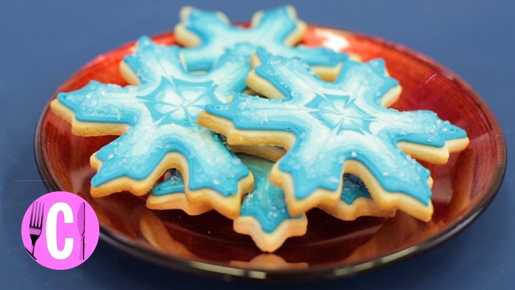 How to Make Crystal Snowflake Cookies | Cosmopolitan