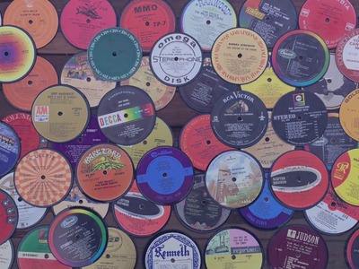 How to Make Drink Coasters from Old Vinyl Record Albums