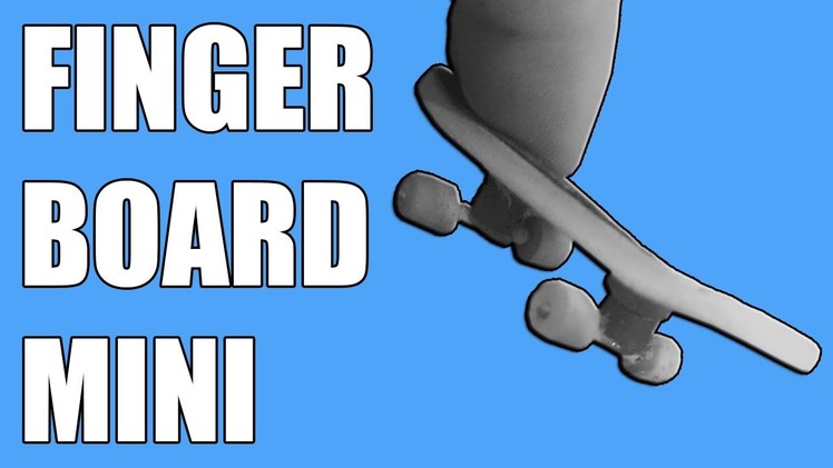 How to make FINGERBOARD - Mini board